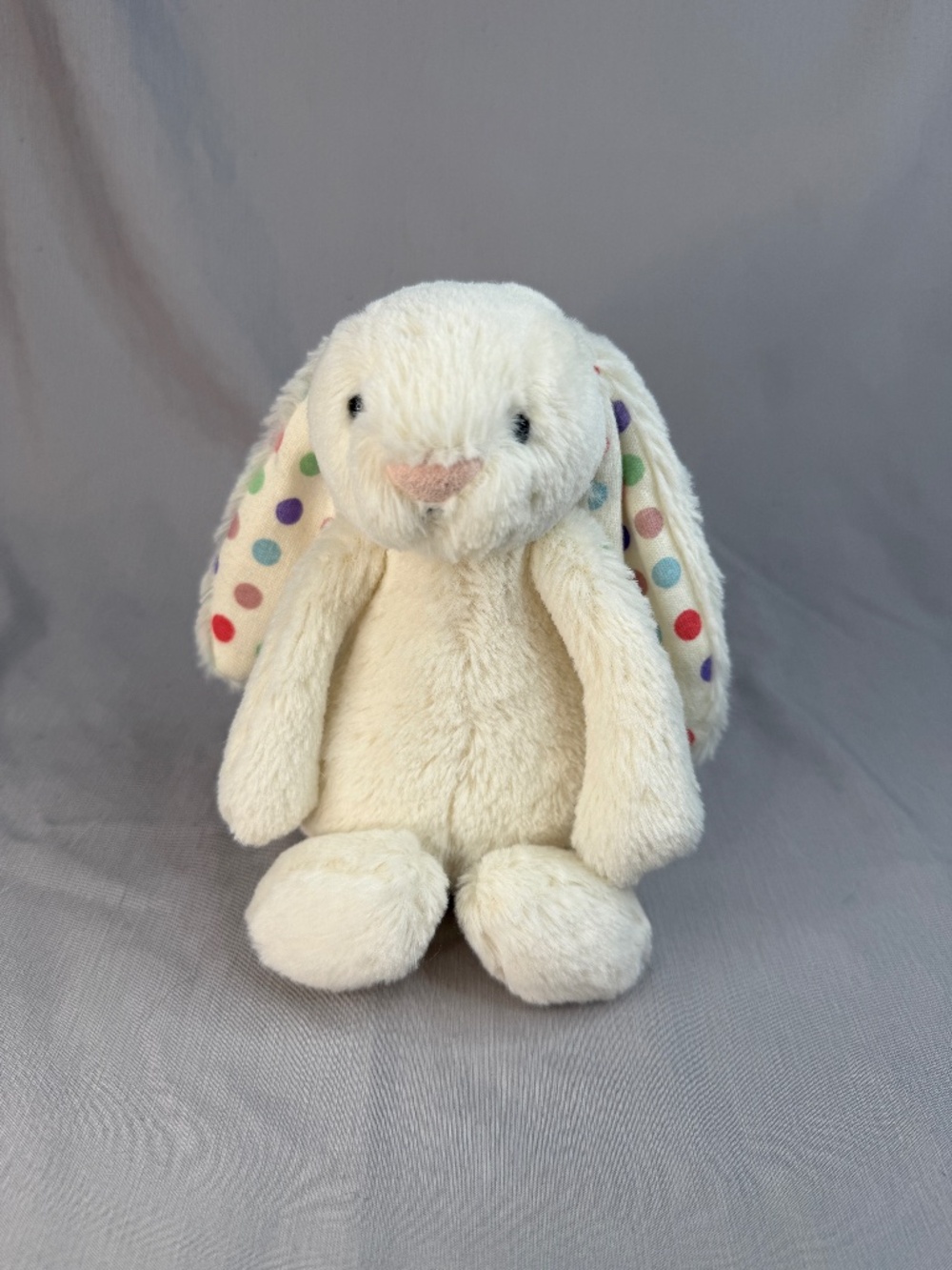 Jellycat Bashful Dot Bunny – Small (7”)